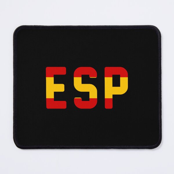 Item preview, ESP (Spain) Flag Red / Gold / Black Background designed and sold by PEK1787.