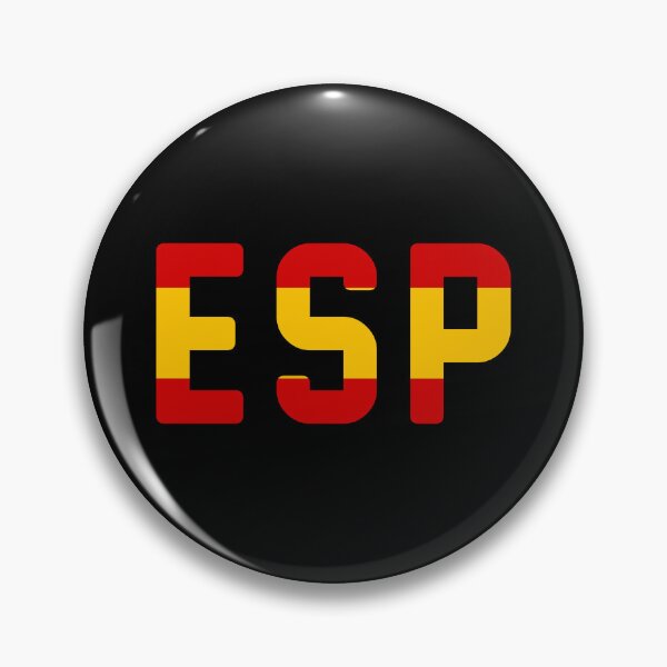 Item preview, ESP (Spain) Flag Red / Gold / Black Background designed and sold by PEK1787.