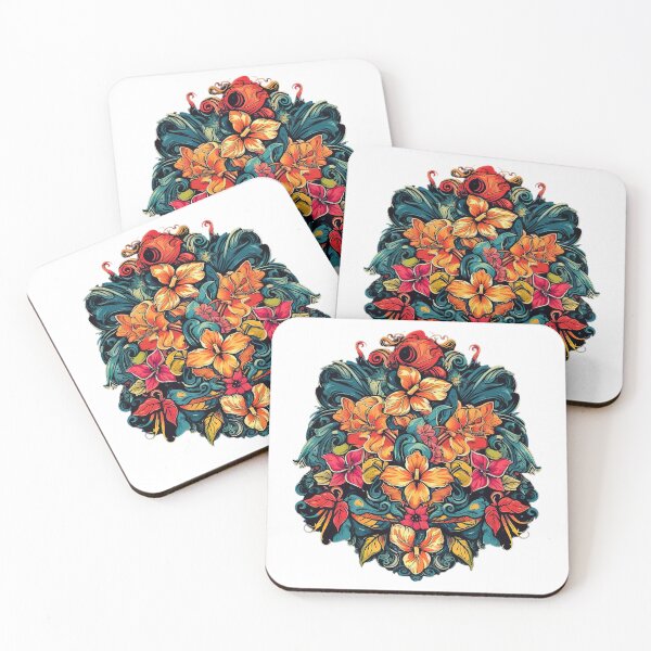 Item preview, Sweet Beautiful Flowers Tropical Colorful designed and sold by MrBadDream.