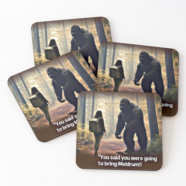 Item preview, Bigfoot Wants Meldrum Funny Sasquatch Hunting T Shirt, Mug, Phone Case designed and sold by RarefiedAir.
