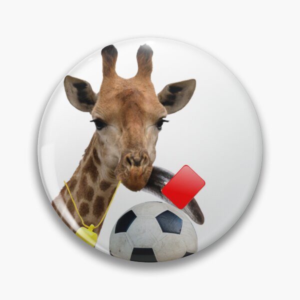 Item preview, Giraffe foootball referee designed and sold by Carla0102.