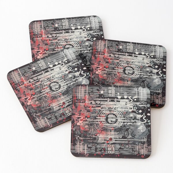 Item preview, Abstract Japanese inspired design designed and sold by JinAirVinsmoker.
