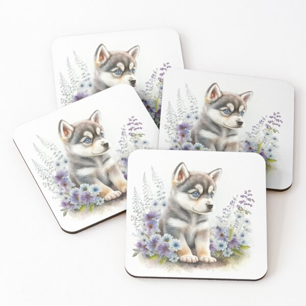 Item preview, Puppy Alaskan Husky designed and sold by HuskyHuddle.