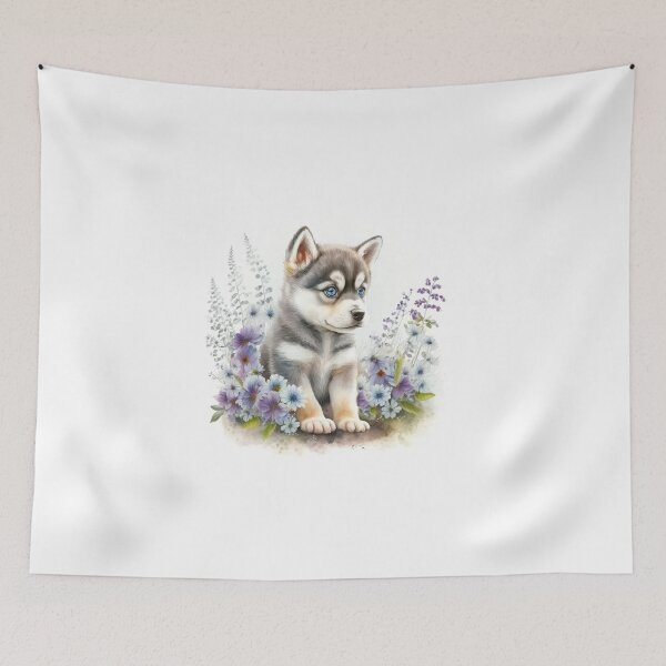 Item preview, Puppy Alaskan Husky designed and sold by HuskyHuddle.