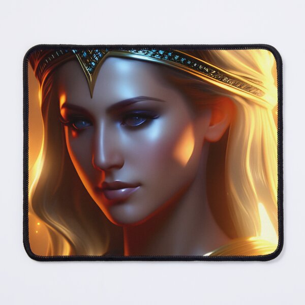 Item preview, Intense Portrait of a Powerful Pyromancer designed and sold by ZarliaShop.