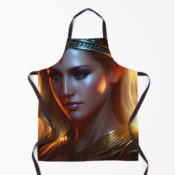 Item preview, Intense Portrait of a Powerful Pyromancer designed and sold by ZarliaShop.