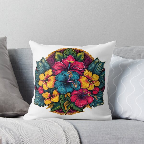 Artikelvorschau, Cute Beautiful Flowers Tropical Colorful entworfen und verkauft von MrBadDream.