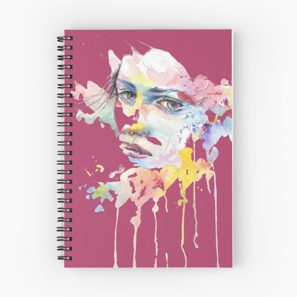 Item preview, Ink-stained Beauty: A Woman's Creative Canvas designed and sold by DreamPrint Collective.