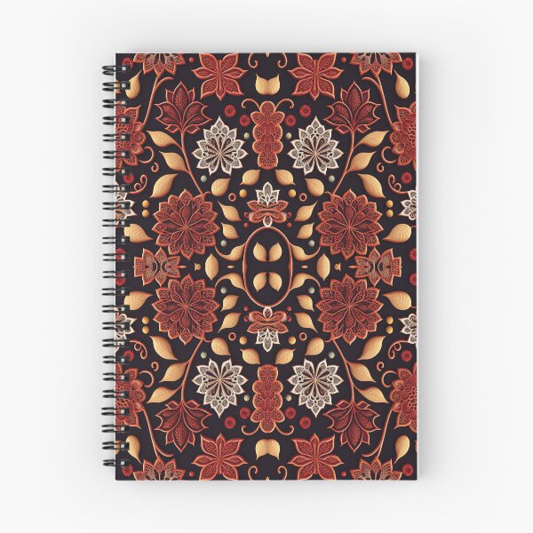 Artikelvorschau, Rotes Blumenmuster entworfen und verkauft von Witsprings.