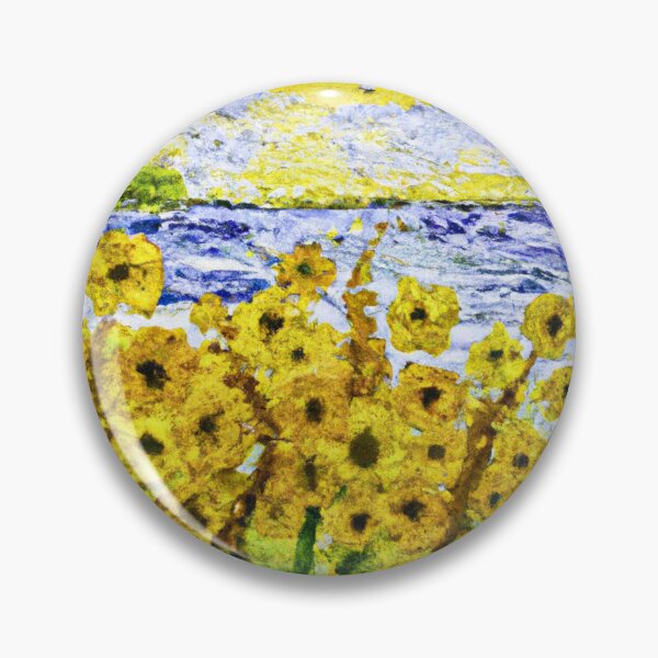 Item preview, Yellow Blossoms under Blue Skies: A Van Gogh Inspired Painting designed and sold by DreamPrint Collective.