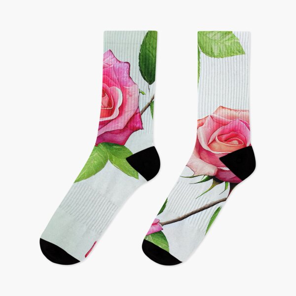 Item preview, Digital Painting of Seamless Pattern with Roses and Leaves.AI generated Illustration. designed and sold by svetlanna.