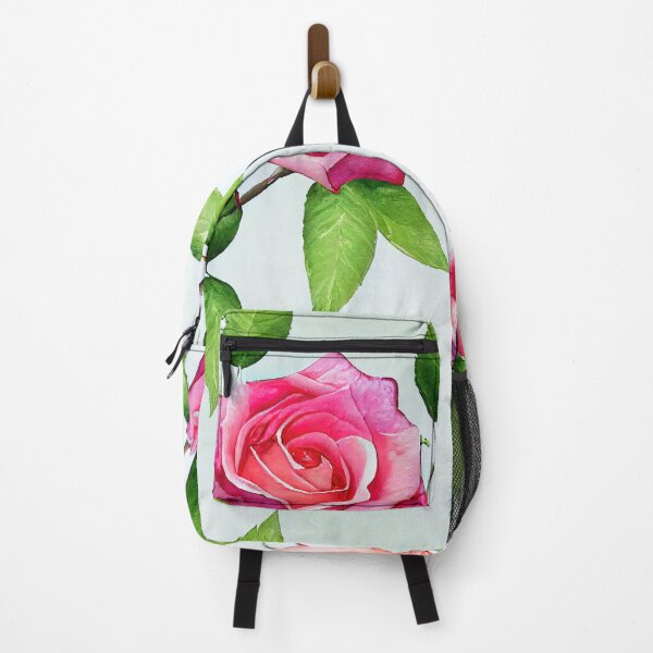 Item preview, Digital Painting of Seamless Pattern with Roses and Leaves.AI generated Illustration. designed and sold by svetlanna.