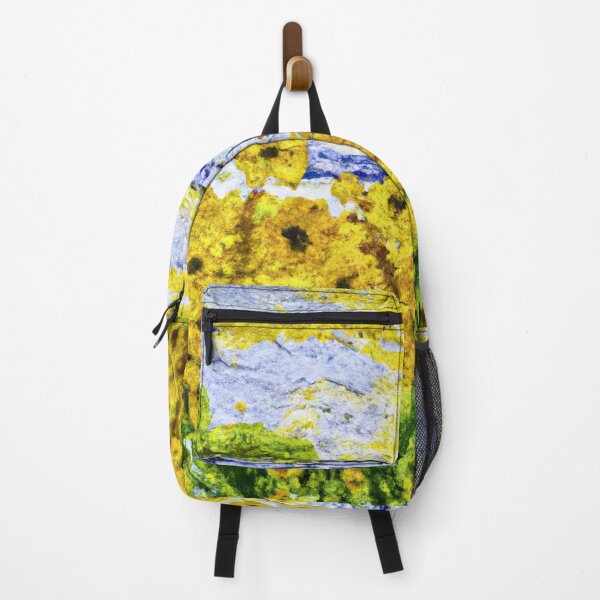 Item preview, Yellow Blossoms under Blue Skies: A Van Gogh Inspired Painting designed and sold by DreamPrint Collective.