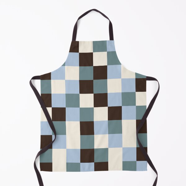 Item preview, What the block - grey, petrol, brown squares - Art Print designed and sold by wen-d-graphic-d.