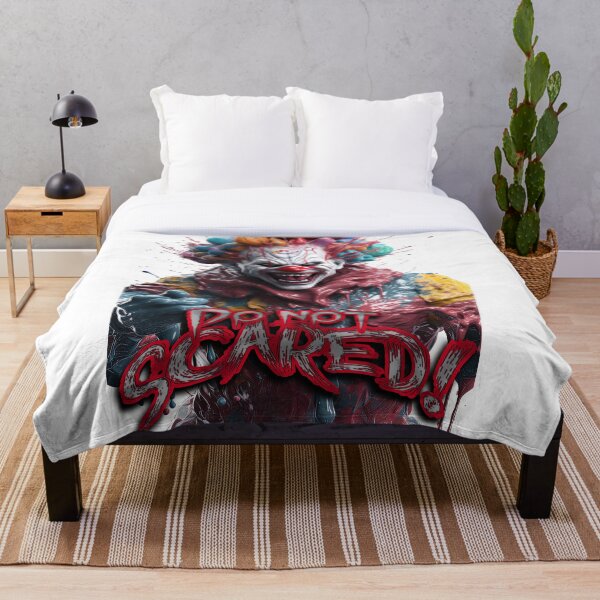 Artikelvorschau, Gruseliger Clown im Splash-Art-Stil entworfen und verkauft von NazarART.