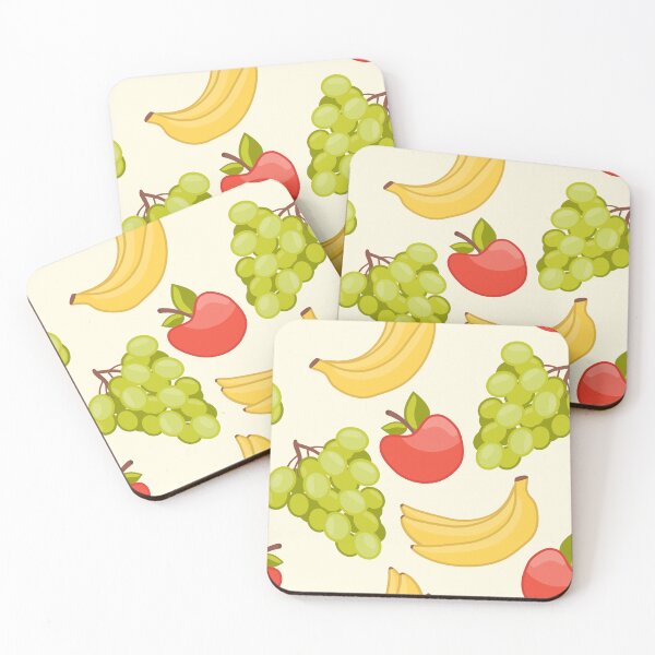 Item preview, Bananas, grapes and apples designed and sold by ReflectedCrafts.