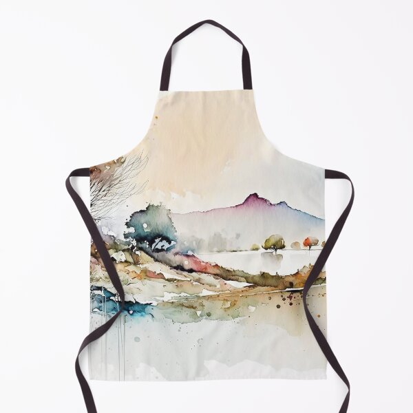 Item preview, Landscape colorful pastel waterpainting digital art designed and sold by ManuelAndreas.