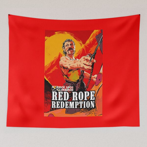 Item preview, Red Rope Redemption designed and sold by Rock Spot Climbing.