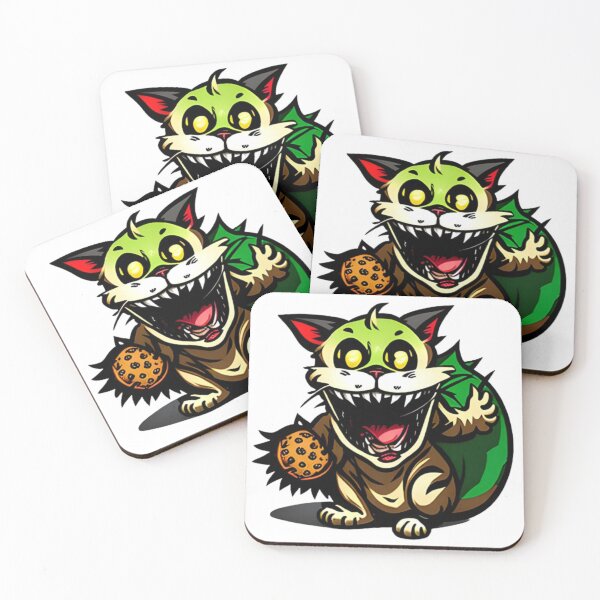 Item preview, zombie cat with cookies designed and sold by Permana96.