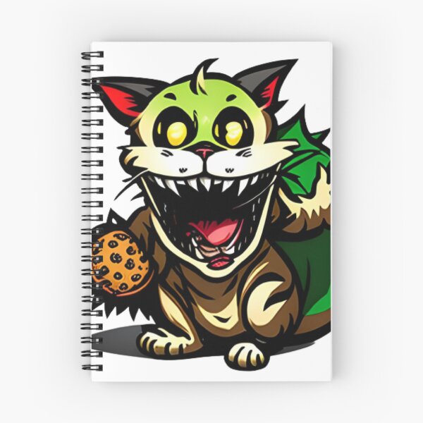 Item preview, zombie cat with cookies designed and sold by Permana96.