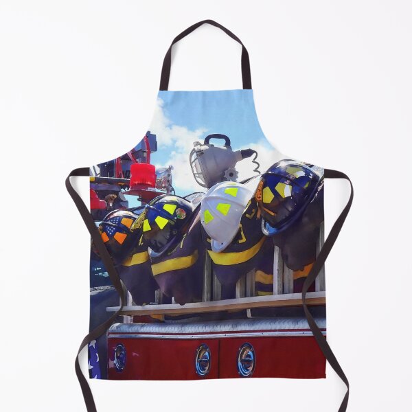 Item preview, Firefighters - Helmet on Fire Truck designed and sold by Susan Savad.
