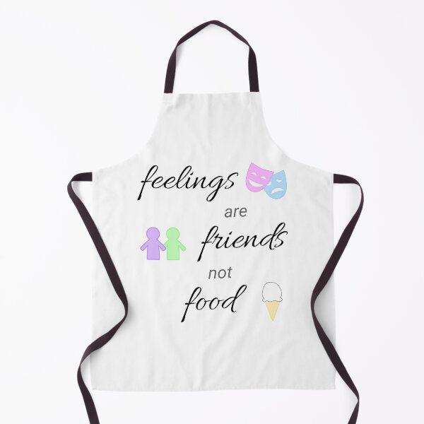 Item preview, Feelings are Friends, not Food designed and sold by thrnio.