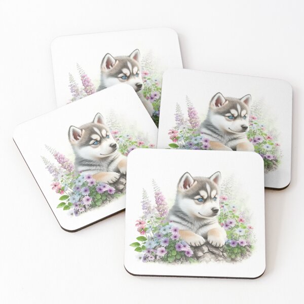 Item preview, Puppy Alaskan Husky designed and sold by HuskyHuddle.