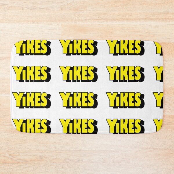 Item preview, Yikes - Yellow Font Text designed and sold by JustBStudios.