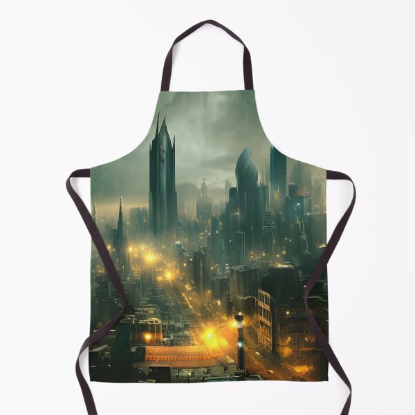 Item preview, Polluted city skyline designed and sold by brandway.