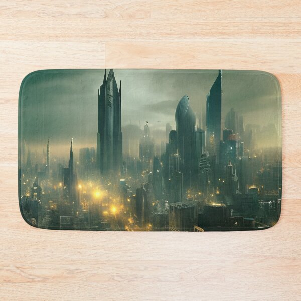 Item preview, Polluted city skyline designed and sold by brandway.