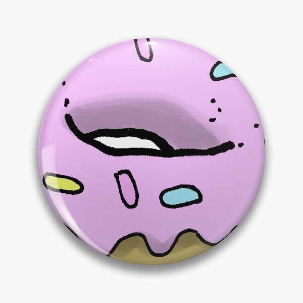 Item preview, Donut with pink frosting designed and sold by reformedfruit.