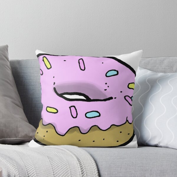 Item preview, Donut with pink frosting designed and sold by reformedfruit.
