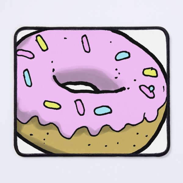 Item preview, Donut with pink frosting designed and sold by reformedfruit.