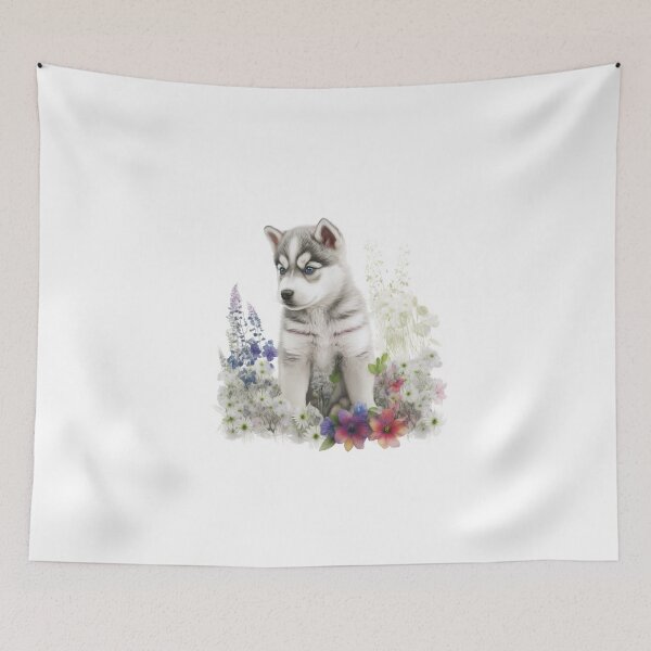 Item preview, Puppy Alaskan Husky designed and sold by HuskyHuddle.