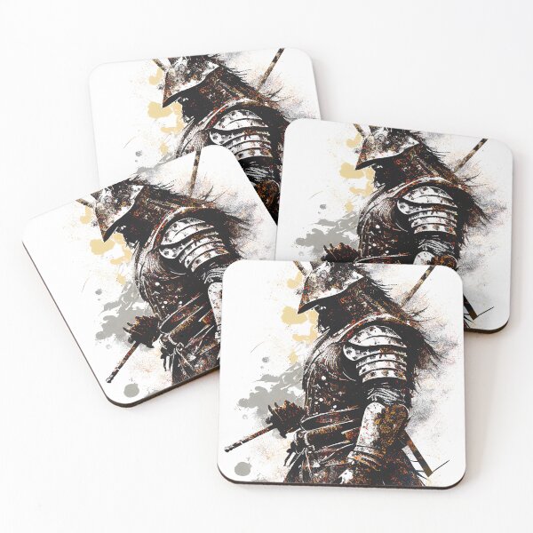 Item preview, Splatter Paint Samurai Warrior designed and sold by RLan.