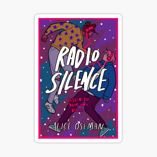 Vista previa del artículo con la obra «RADIO SILENCE por Alice Oseman», diseñado y vendido por aliceoseman.