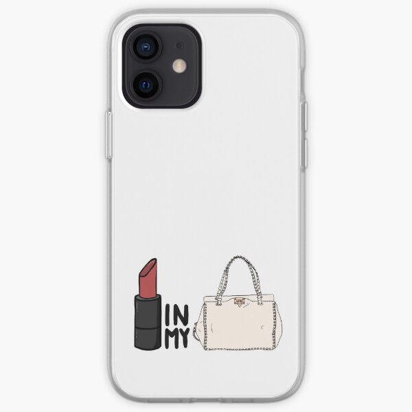 lipstick in my Valentino white bag? iPhone Soft Case