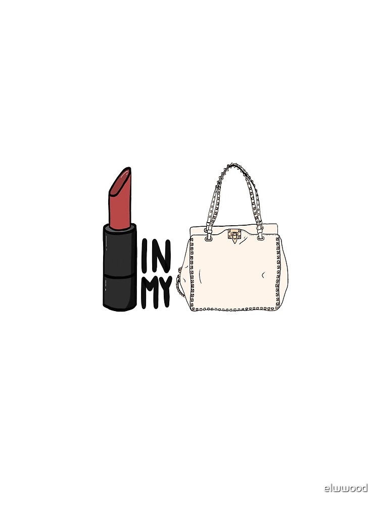 lipstick in my Valentino white bag? by elwwood