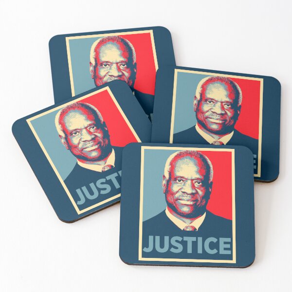 Item preview, Clarence Thomas • JUSTICE • SCOTUS designed and sold by SouthAndSunny.