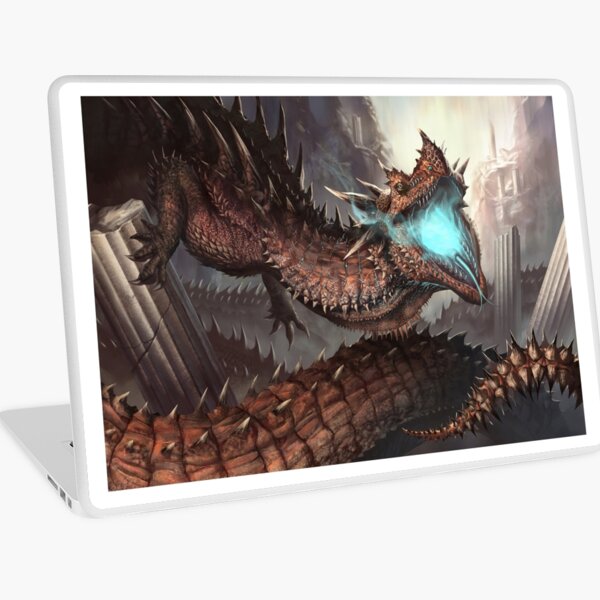 Red Eyes Black Dragon Laptop Skins Redbubble - mythical roblox dragons life skins