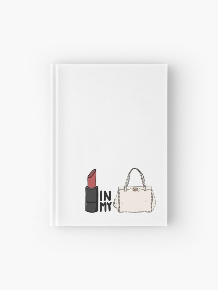 in my valentino white bag