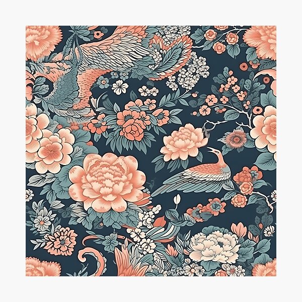 Item preview, Exploring the Rich Symbolism of Bird Patterns designed and sold by kennyferg.