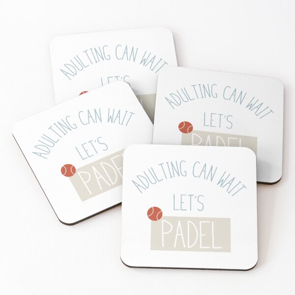 Item preview, Adulting Can Wait Let's Padel designed and sold by whyitsme.