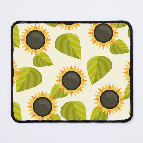 Item preview, Sunflower and leaves pattern designed and sold by ReflectedCrafts.