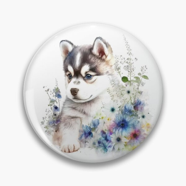Item preview, Puppy Alaskan Husky designed and sold by HuskyHuddle.