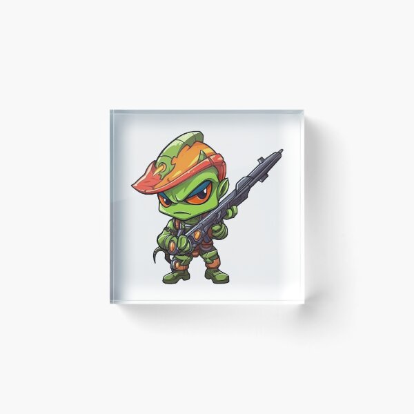 Item preview, Gekko on the guard designed and sold by Toms3DCreations.