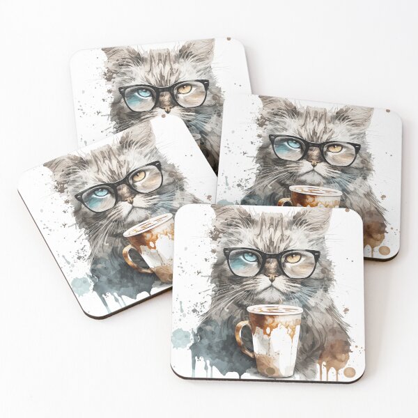 Item preview, Morning Coffee Cat designed and sold by corrows.