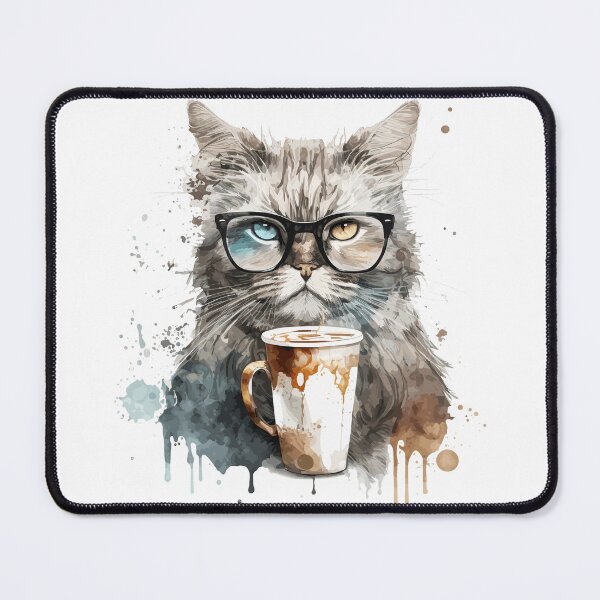 Item preview, Morning Coffee Cat designed and sold by corrows.