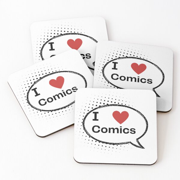 Item preview, I ♥ Comics designed and sold by Tw1nsAIArt.