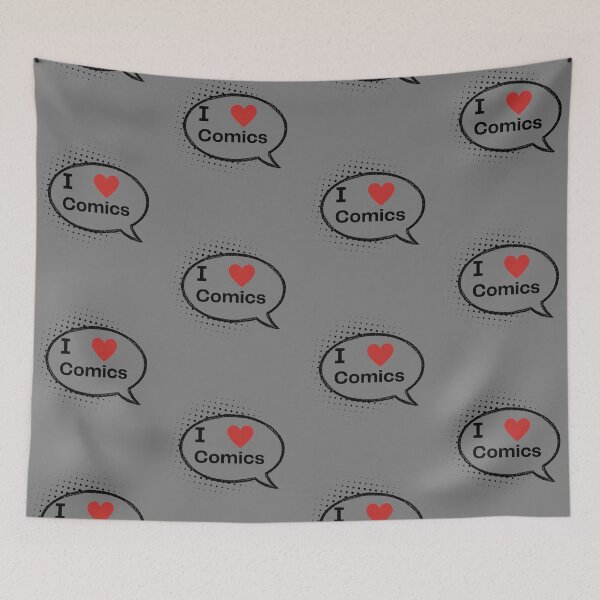 Item preview, I ♥ Comics designed and sold by Tw1nsAIArt.
